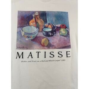 Abercrombie & Fitch Matisse Graphic Tee Oversized Boyfriend Fit White Size XL